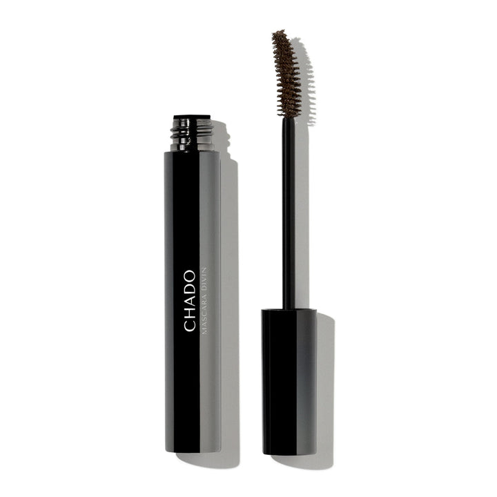 Mascara Divin | Lengthening and Defining | Separates and Curls Lashes | Clump Free | Long-Lasting | Buildable Formula | Paraben and Sulfate Free | Cruelty Free – 10 ml by CHADO Cosmetics