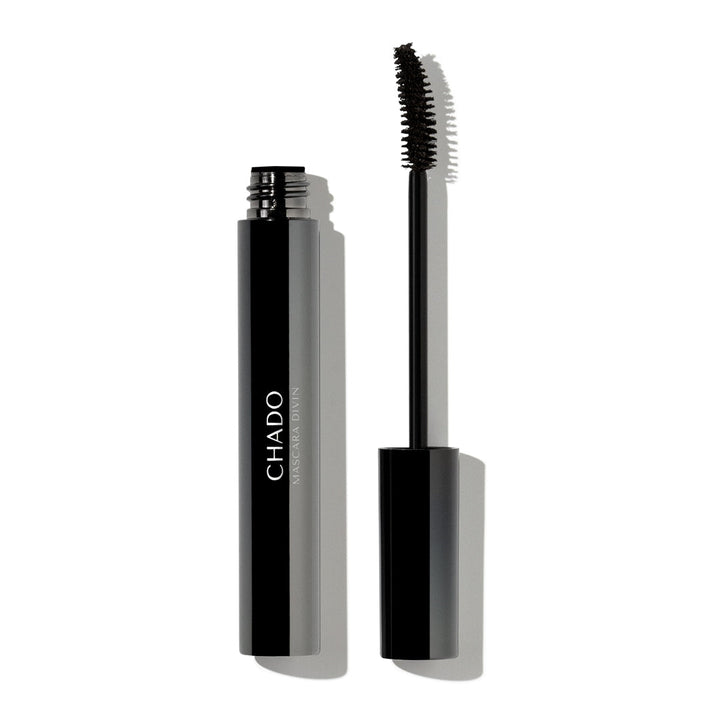 Mascara Divin | Lengthening and Defining | Separates and Curls Lashes | Clump Free | Long-Lasting | Buildable Formula | Paraben and Sulfate Free | Cruelty Free – 10 ml by CHADO Cosmetics