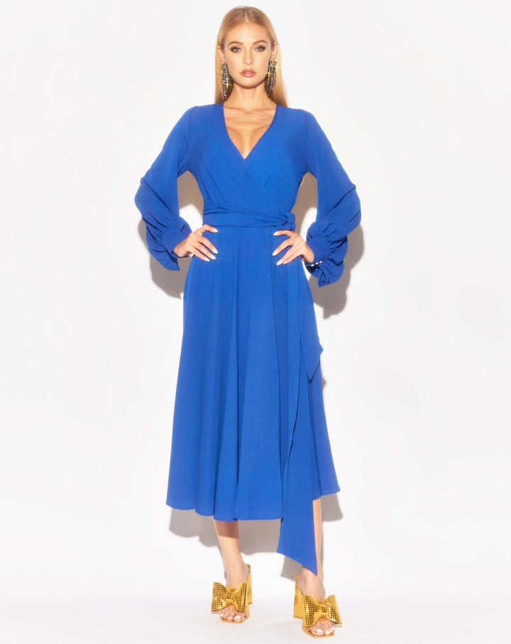 LilyPad Midi Dress - Royal by Meghan Fabulous