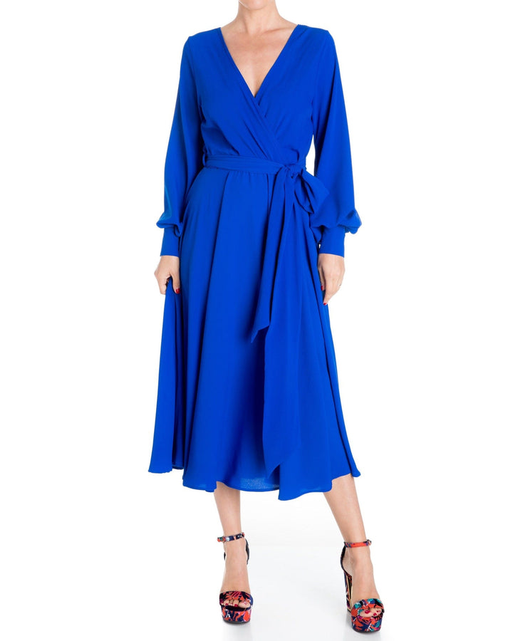 LilyPad Midi Dress - Royal by Meghan Fabulous