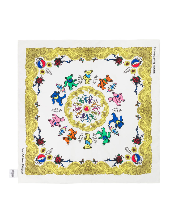 Grateful Dead Fabulous Silk Scarf by Meghan Fabulous