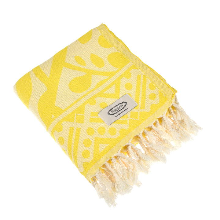 Exclusive Marmaris Peshtemal Pure Cotton Beach Towel by La'Hammam