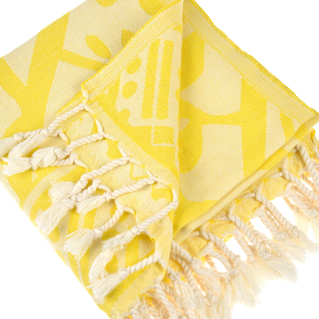 Exclusive Marmaris Peshtemal Pure Cotton Beach Towel by La'Hammam