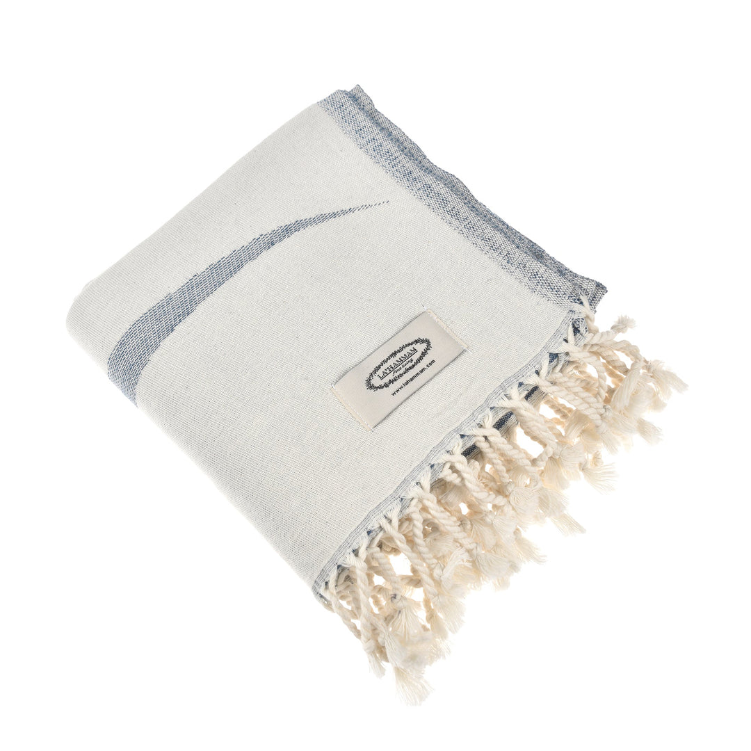 Exclusive Oasis Peshtemal Pure Cotton Beach Towel by La'Hammam