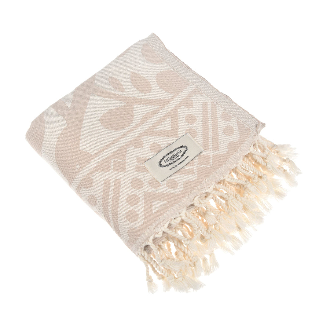 Exclusive Marmaris Peshtemal Pure Cotton Beach Towel by La'Hammam