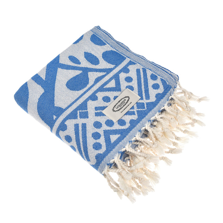 Exclusive Marmaris Peshtemal Pure Cotton Beach Towel by La'Hammam