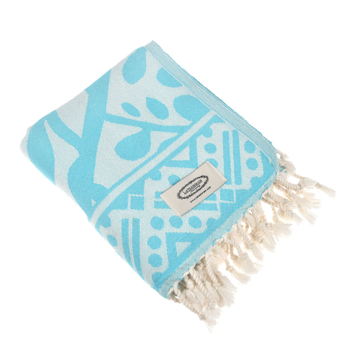 Exclusive Marmaris Peshtemal Pure Cotton Beach Towel by La'Hammam