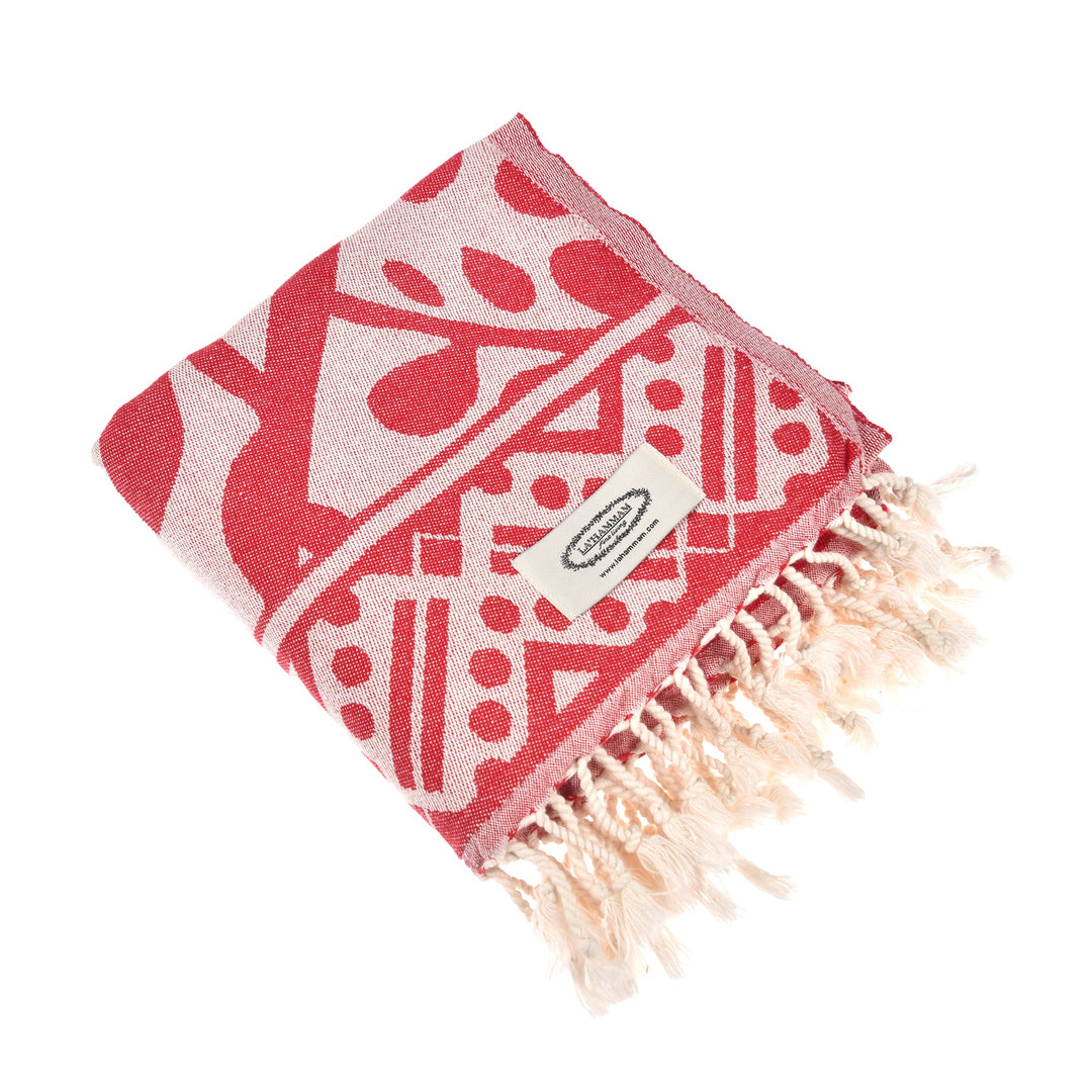 Exclusive Marmaris Peshtemal Pure Cotton Beach Towel by La'Hammam