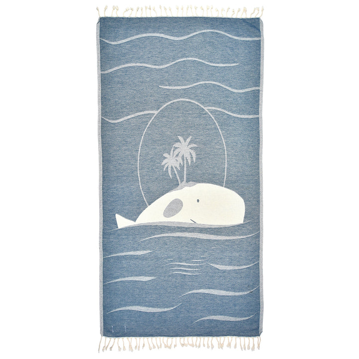 Exclusive Oasis Peshtemal Pure Cotton Beach Towel by La'Hammam