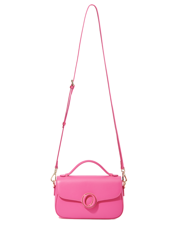 Makoto Leather Bag, Pink by Bob Oré