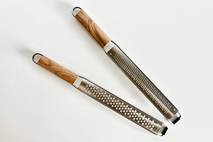 Italian Olivewood Mandolin Paddle Grater by Verve Culture