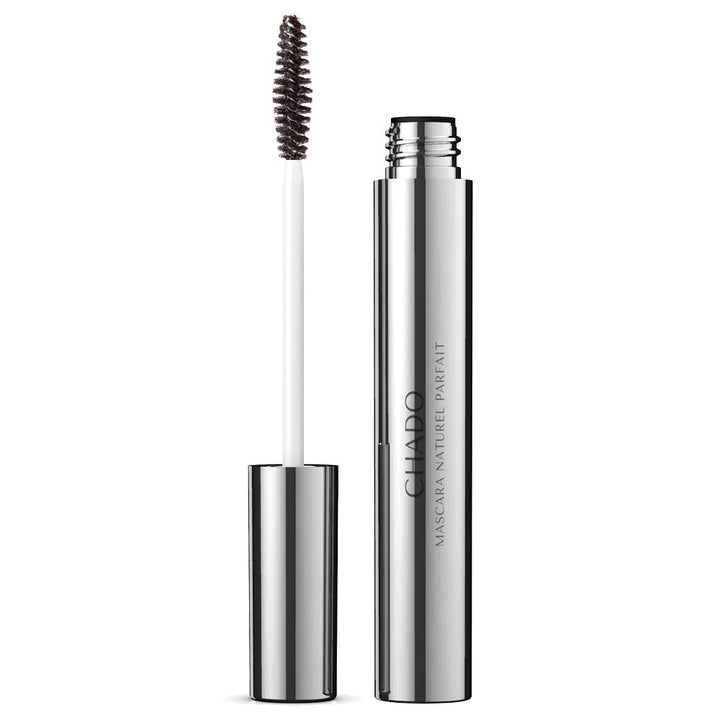 Mascara Naturel Parfait Clear Eyebrow Gel | Cruelty Free Brow Setting Gel | Apply to Eyelashes to Lengthen | Strengthens, Nourishes and Hydrates Eyebrows and Lashes – 0.34 Fl. Oz by CHADO Cosmetics