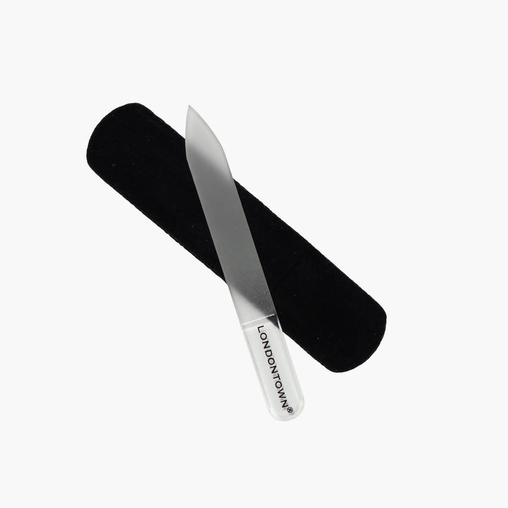 Mini Glass Nail File - Clear by LONDONTOWN