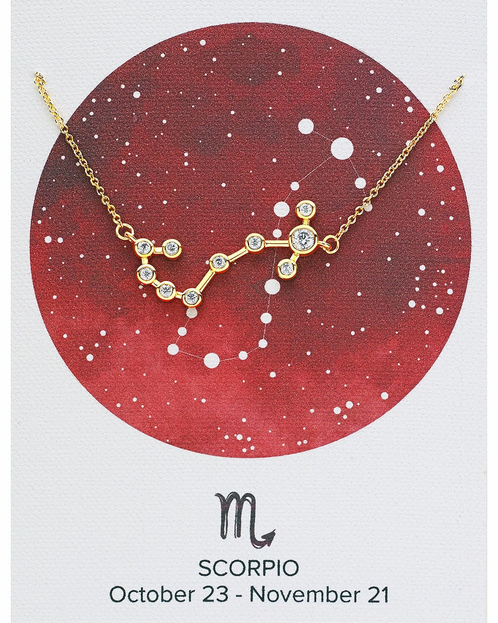 'When Stars Align' Constellation Necklace by Sterling Forever