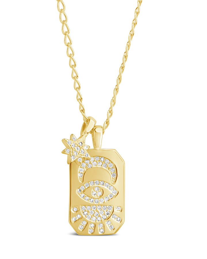 Galexi CZ Pendant Necklace by Sterling Forever