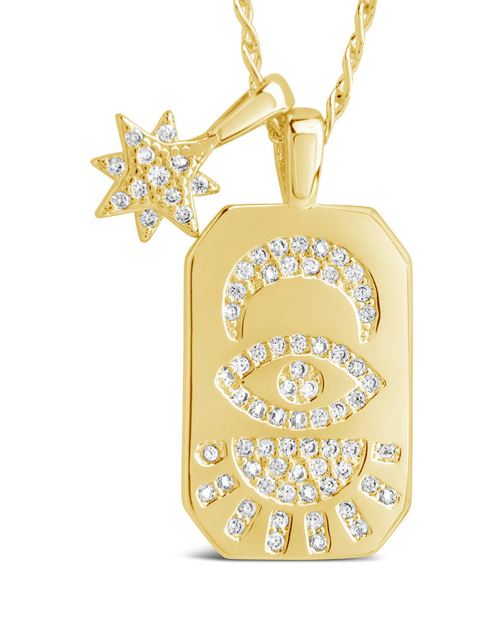 Galexi CZ Pendant Necklace by Sterling Forever