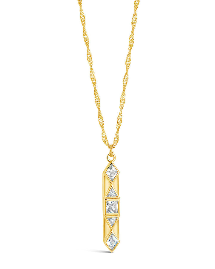 Romilly CZ Drop Pendant Necklace by Sterling Forever