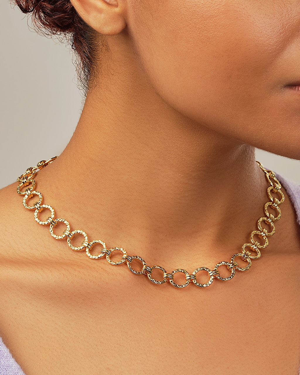 Molten Chain Necklace by Sterling Forever