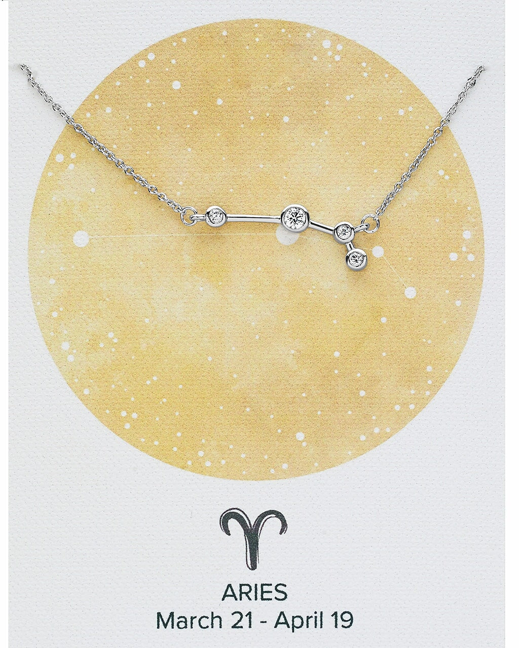 'When Stars Align' Constellation Necklace by Sterling Forever