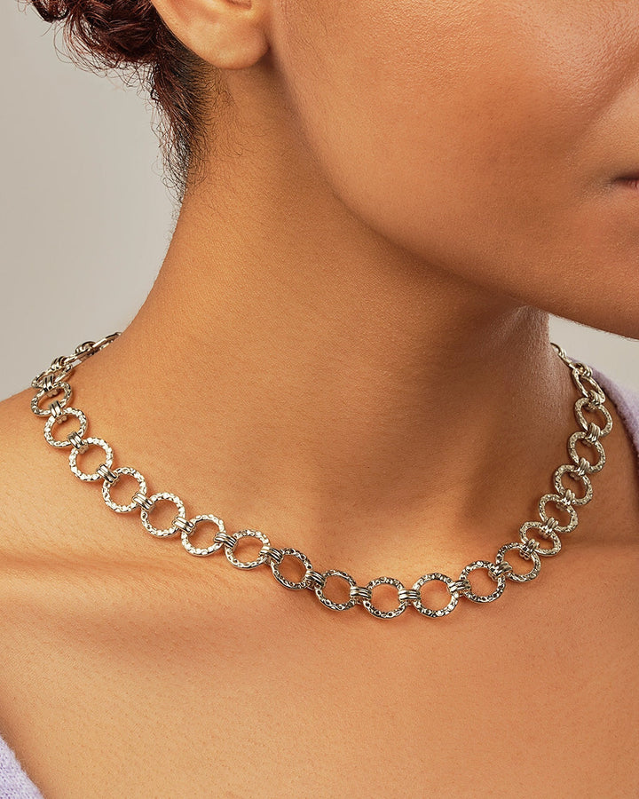 Molten Chain Necklace by Sterling Forever