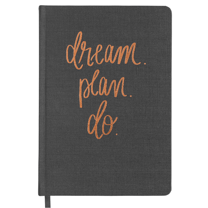 Dream Plan Do Fabric Journal by Sweet Water Decor