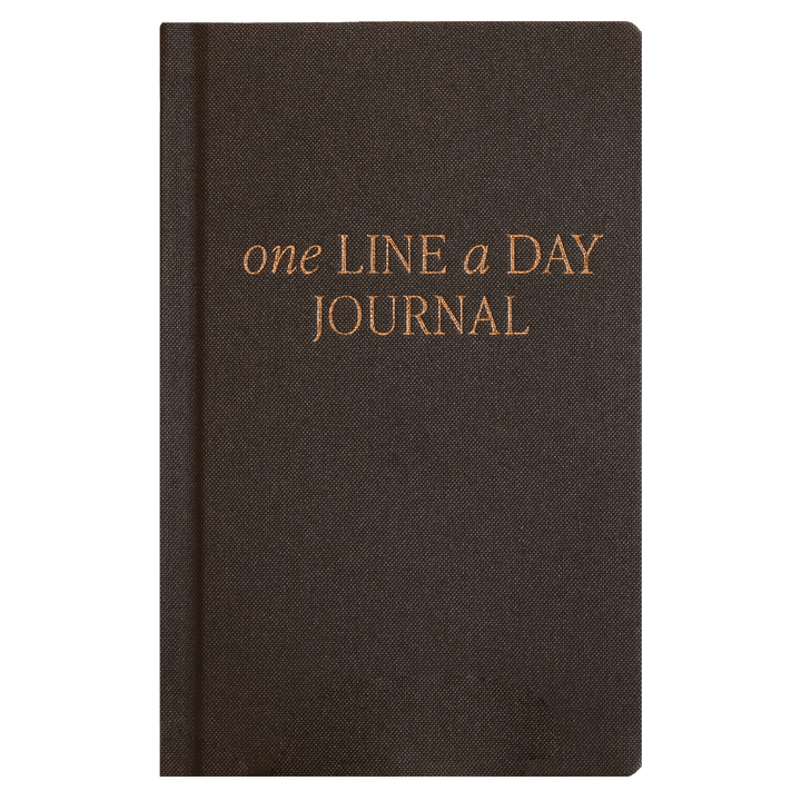 One Line A Day Fabric Journal by Sweet Water Decor