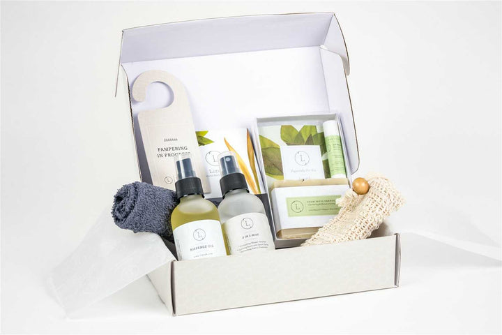 Massage couple Gift Box For Men and Women, Special soothing and massaging Set by Lizush