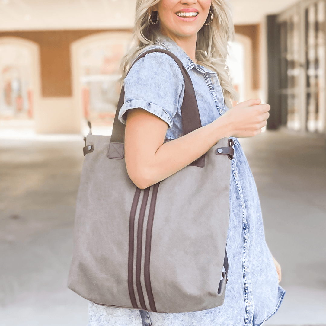 Kelly Canvas Tote by Poppy Lee Lane