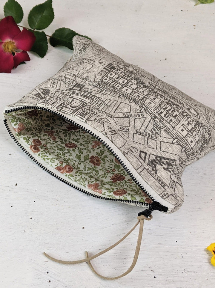 Paris Map Purse by Ash & Rose