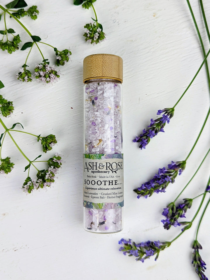 SOOOTHE... Lavender Oatmeal Bath Soak Vial by Ash & Rose