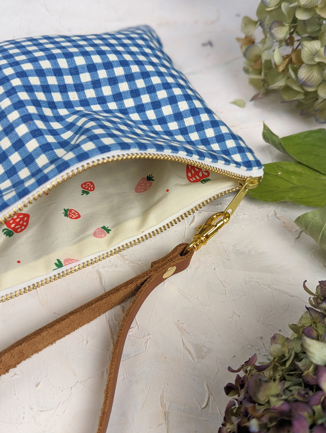 Summer Picnic Wristlet Purse by Ash & Rose