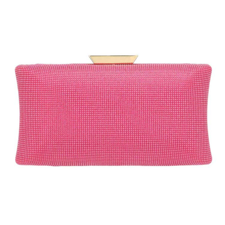 Glittered Rectangle Evening Clutch Crossbody Bag by Madeline Love