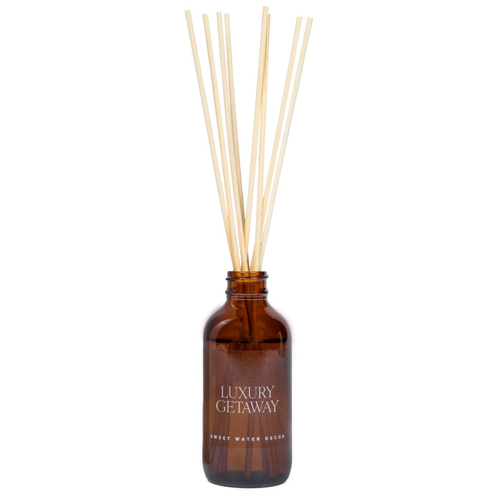 Luxury Getaway Amber Reed Diffuser by Sweet Water Decor