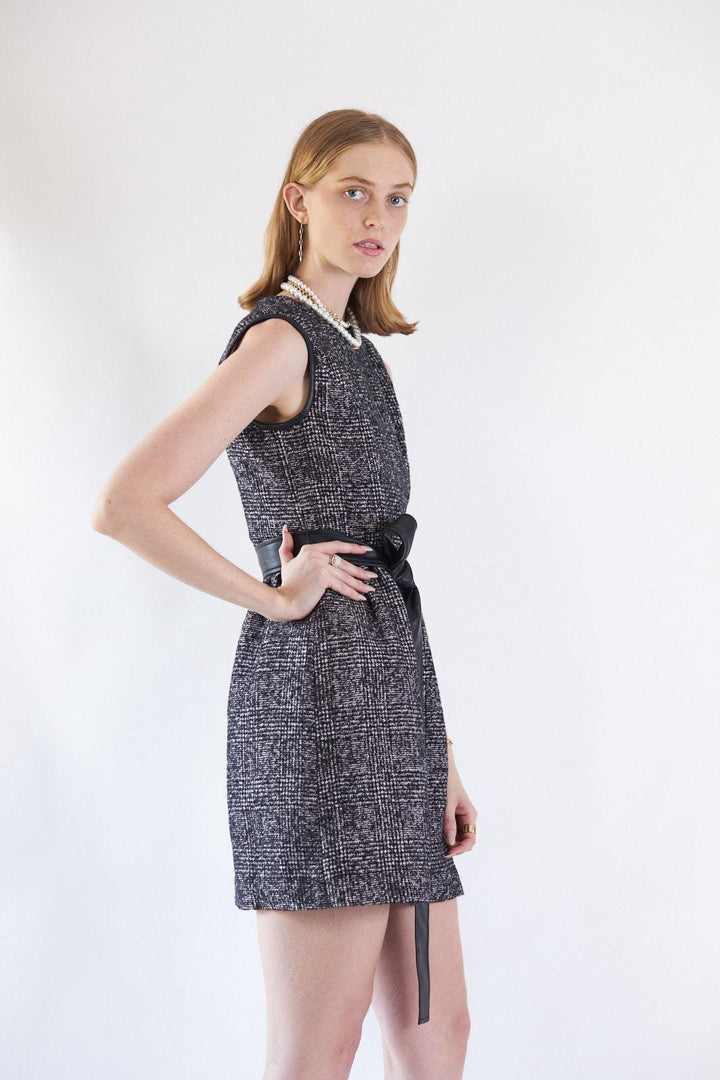 Ebony Mini Tweed Dress by Le Réussi®