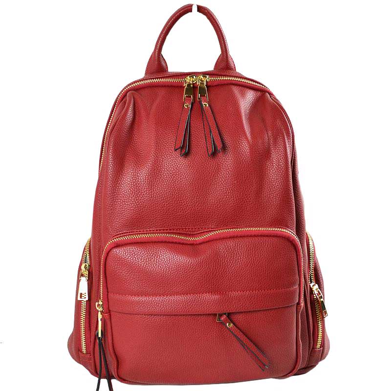 Elegant Soft PU Leather Backpack