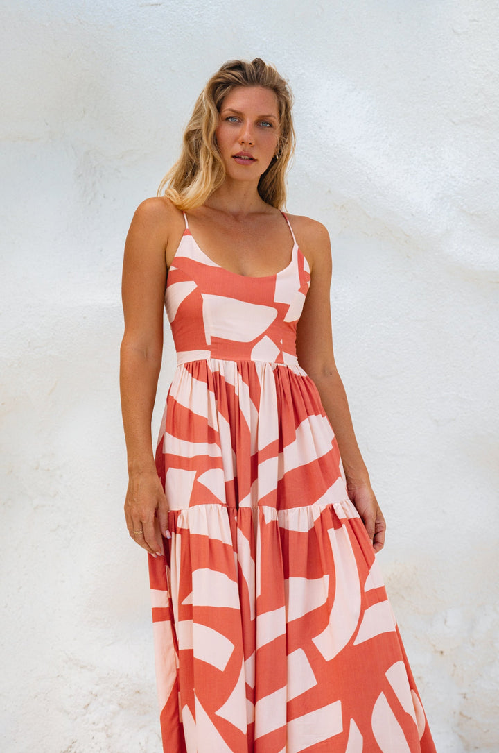 Sea Dreamer Strappy Midi Dress by Bali ELF