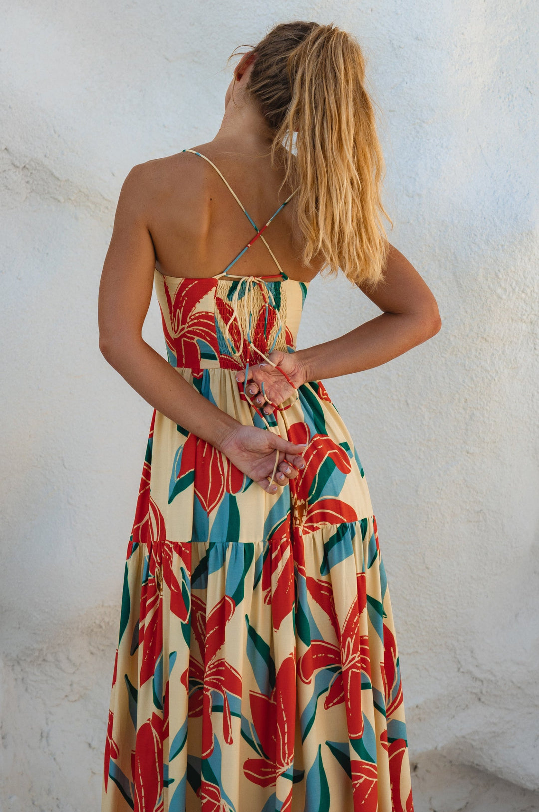 Sea Dreamer Strappy Midi Dress by Bali ELF