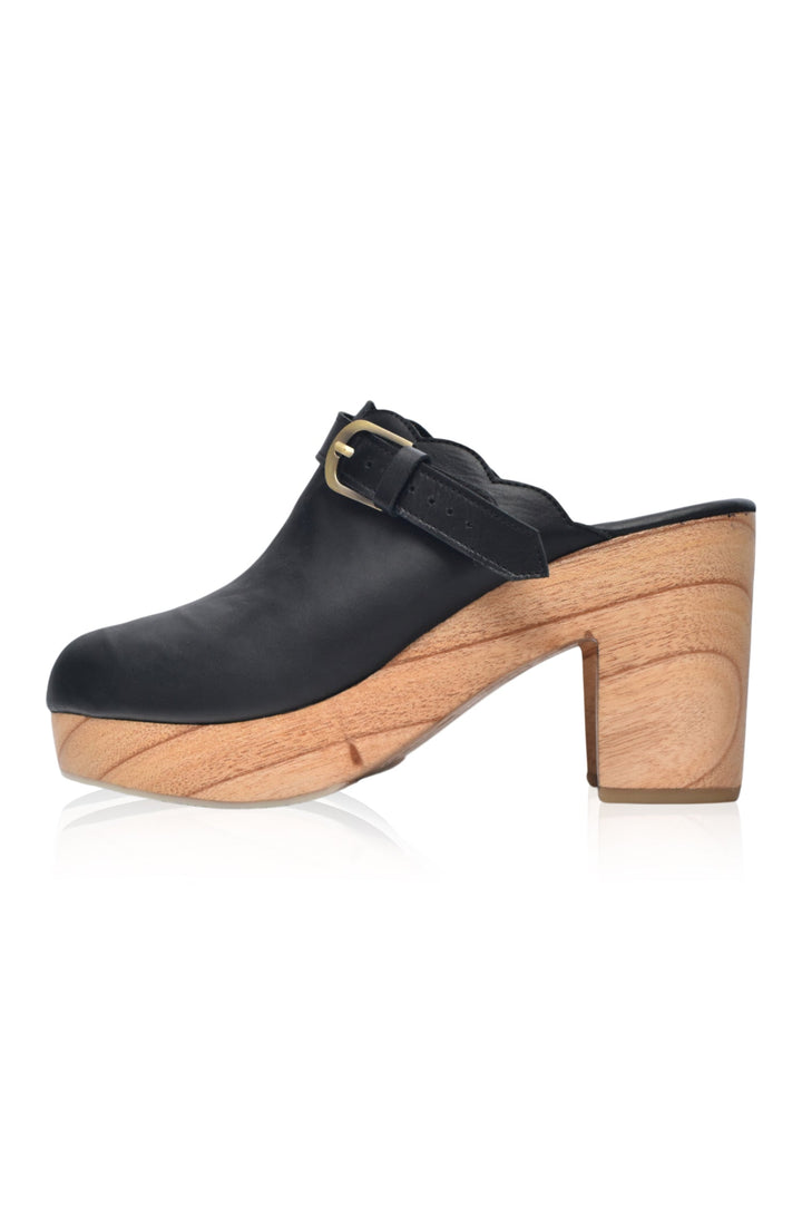 Sierra Convertible Leather Clogs by ELF