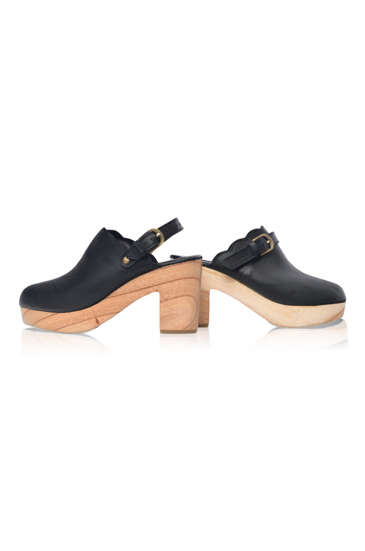 Sierra Convertible Leather Clogs by ELF