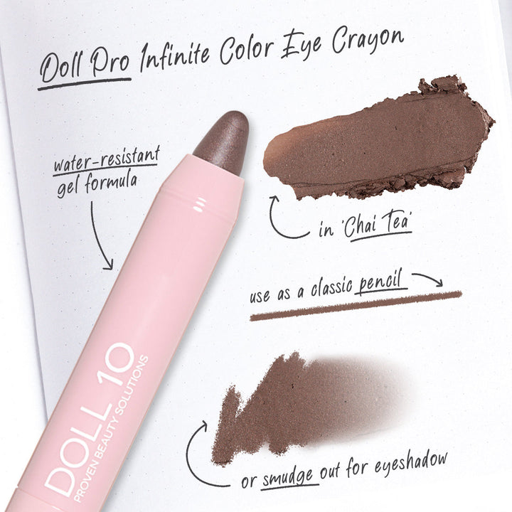 Infinite Color Eye Crayon by Doll 10 Beauty