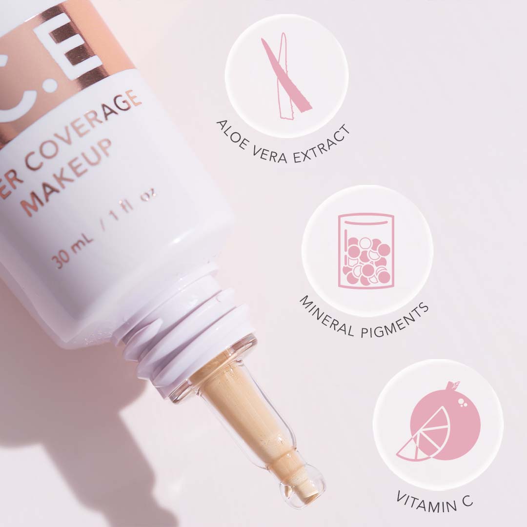 T.C.E. Super Coverage Serum Makeup by Doll 10 Beauty