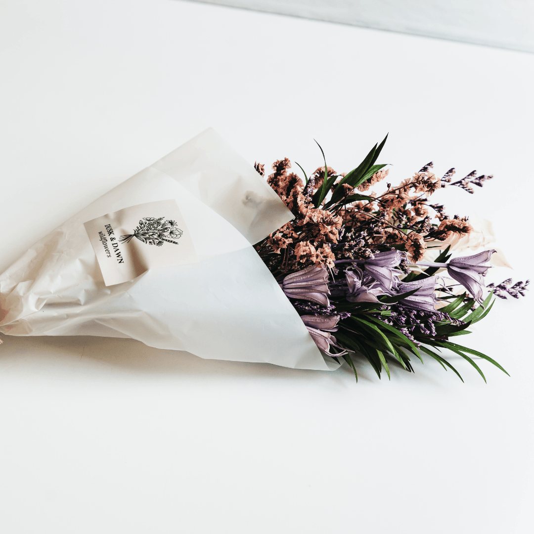 Belle Dried Flower Mini Bouquet by Giften Market