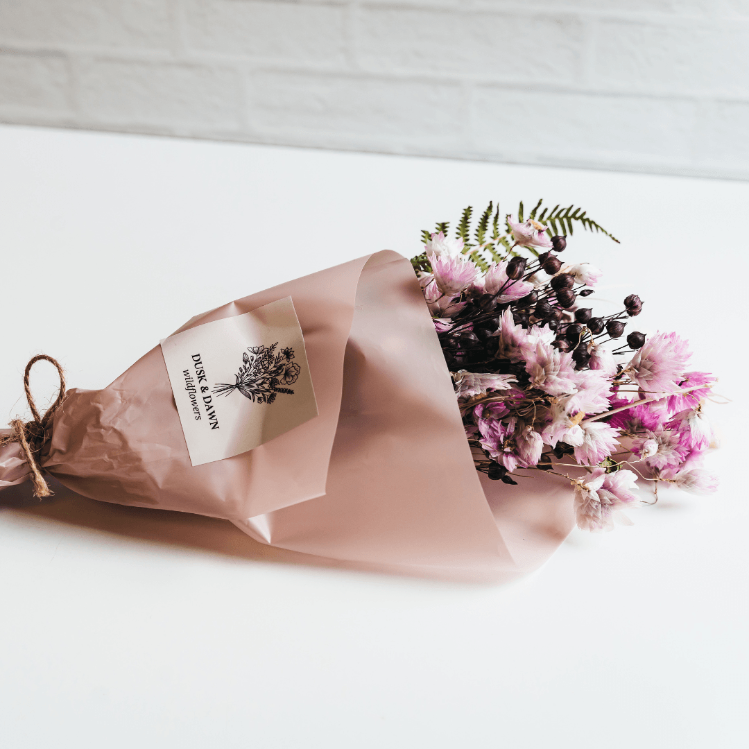 Victoria Dried Flower Mini Bouquet by Giften Market