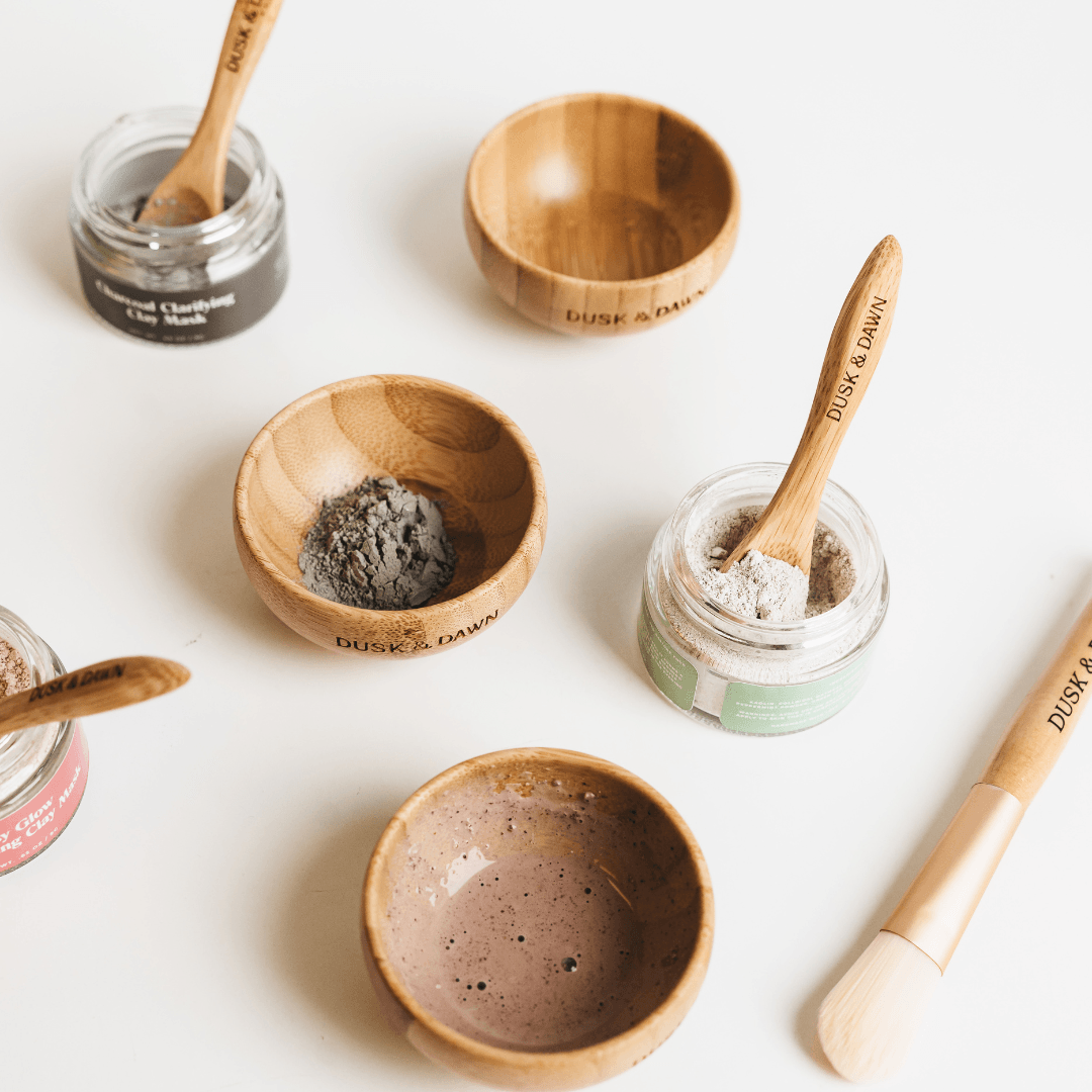 Bamboo Mixing Bowl & Spoon Set by Giften Market