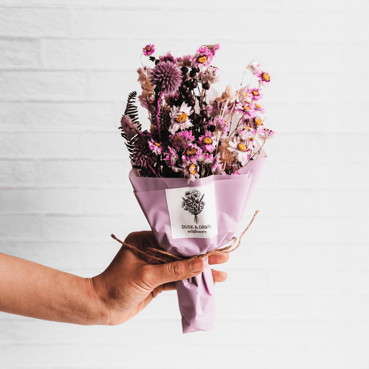 Victoria Dried Flower Mini Bouquet by Giften Market