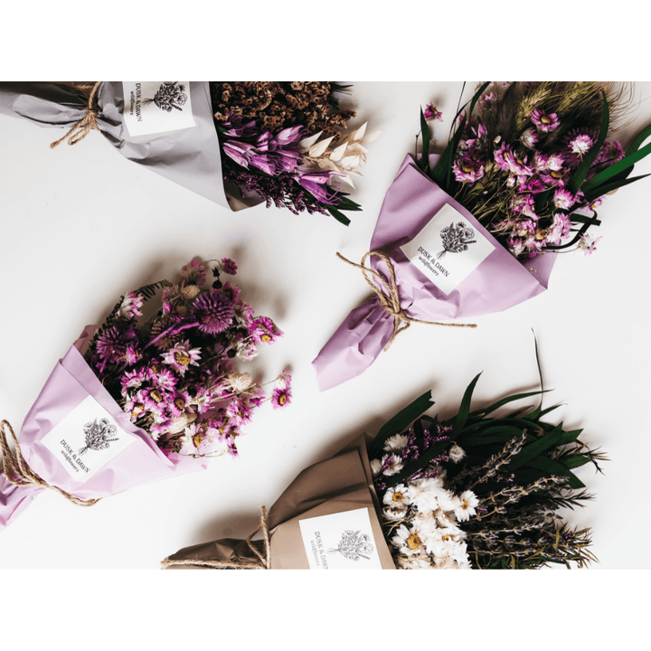 Belle Dried Flower Mini Bouquet by Giften Market