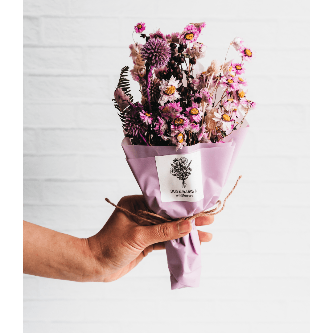 Victoria Dried Flower Mini Bouquet by Giften Market