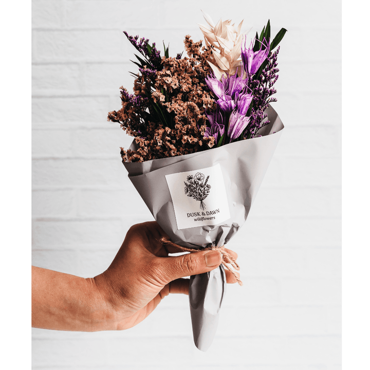 Belle Dried Flower Mini Bouquet by Giften Market