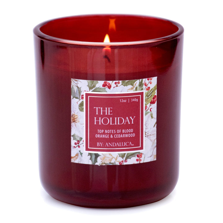 The Holiday 12oz  Candle by Andaluca Home