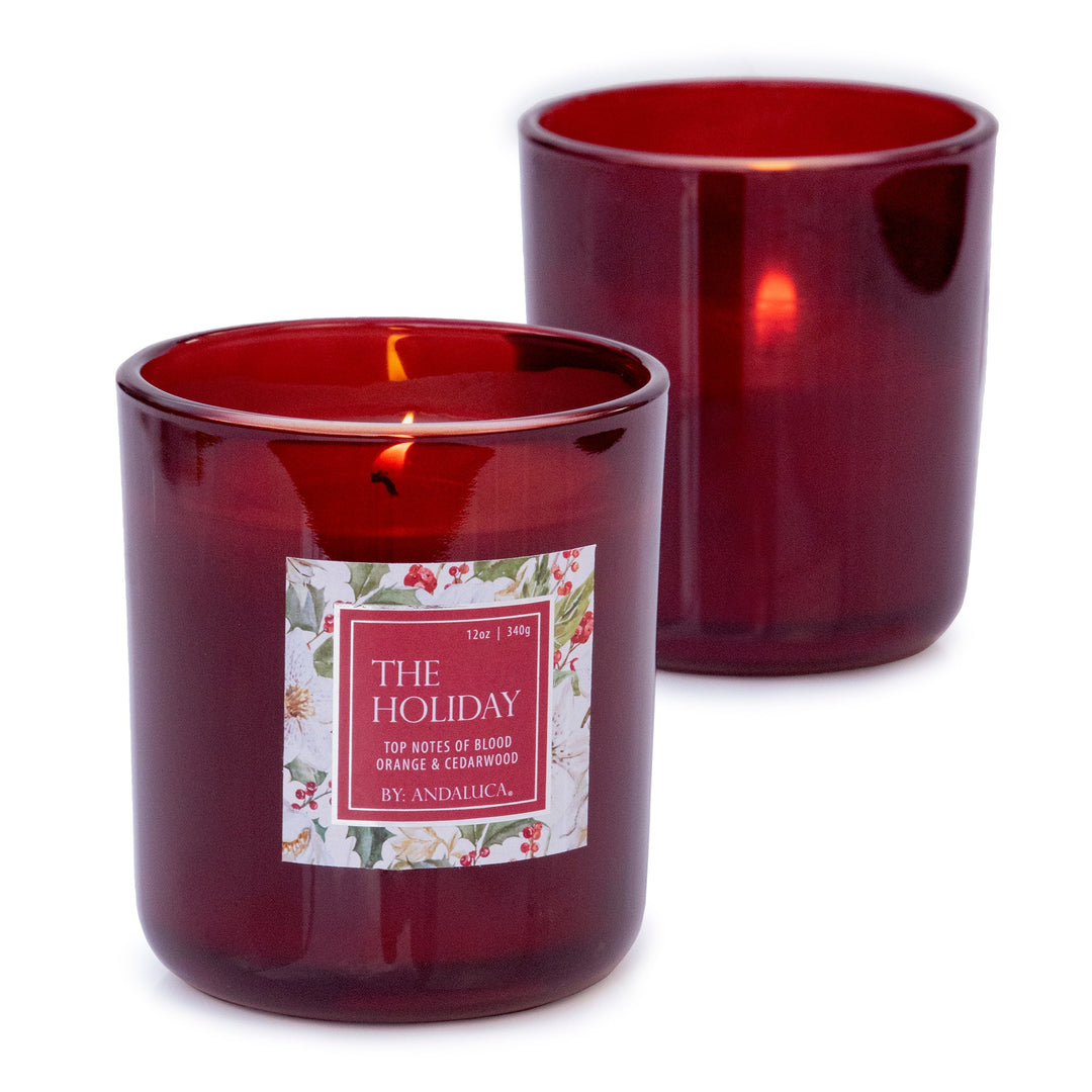 The Holiday 12oz  Candle by Andaluca Home